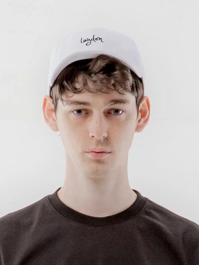 BRUSH SCRIPT BALLCAP-WHITE